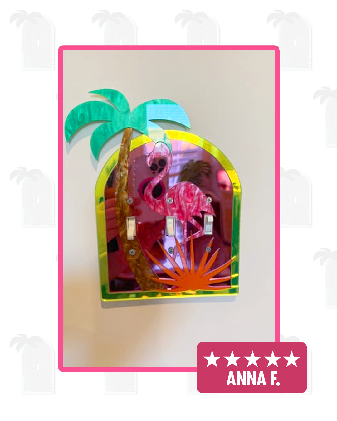 Tropical Paradise Light Switch Cover