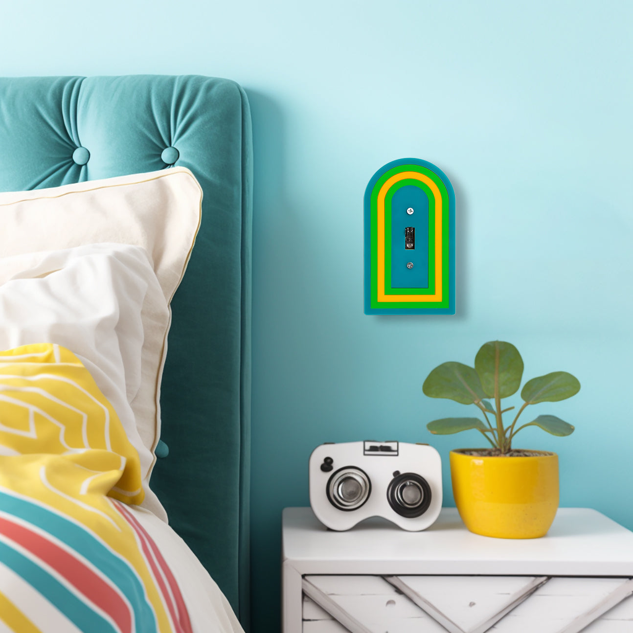 Layered Archway Light Switch Cover