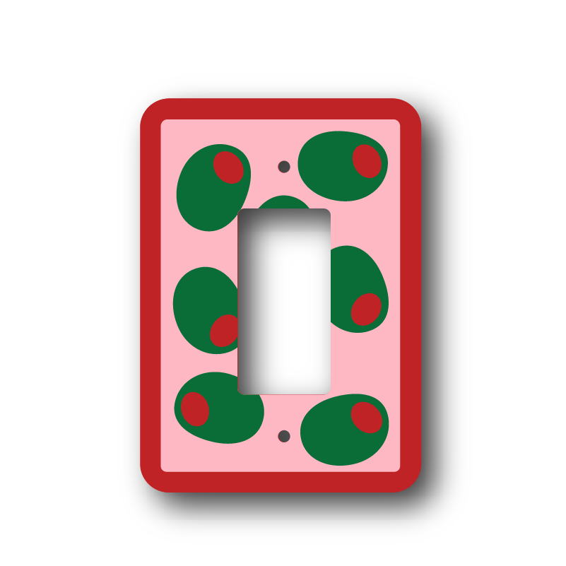 Olive Plate Light Switch Cover Gift