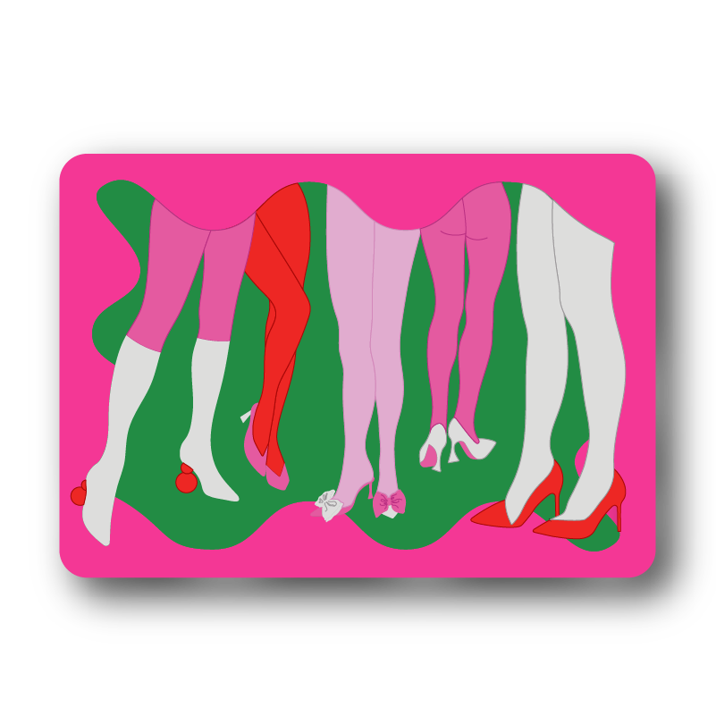 Legs Mini Wall Art Gift