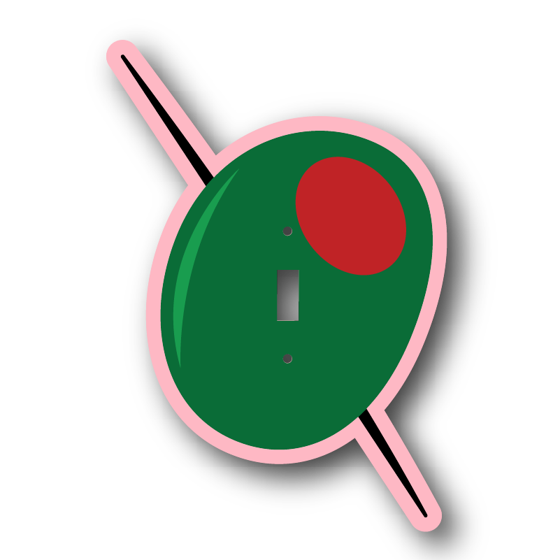 Olive Light Switch Cover