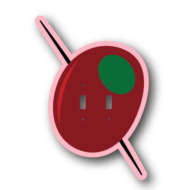 Olive Light Switch Cover