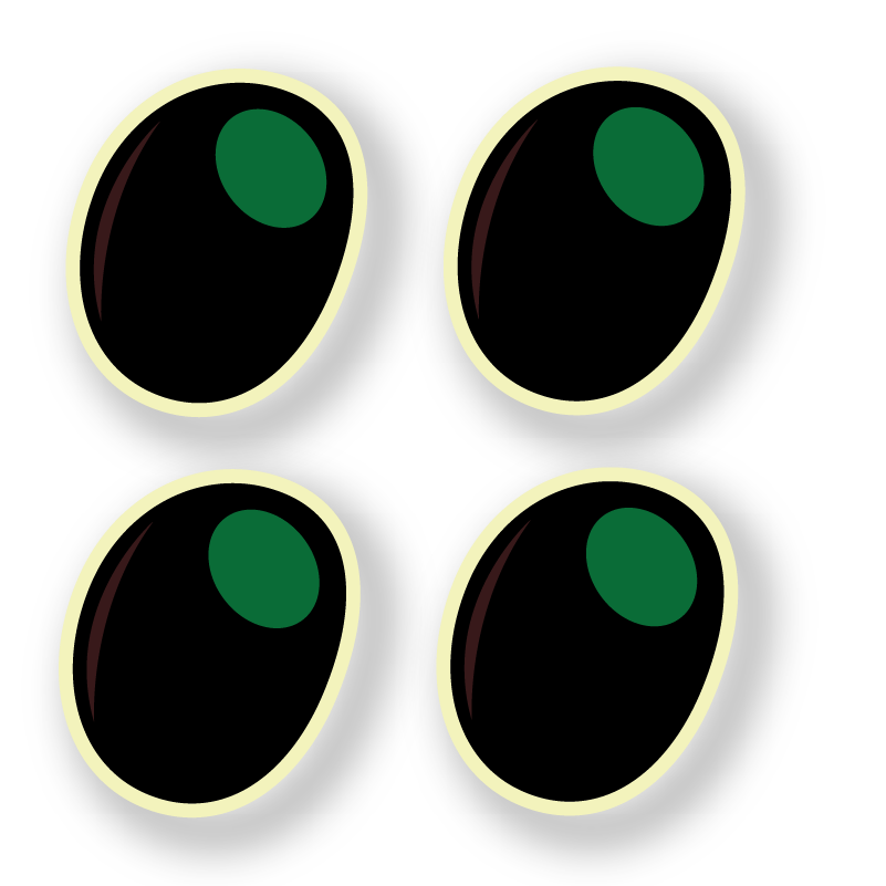 Olive Coasters