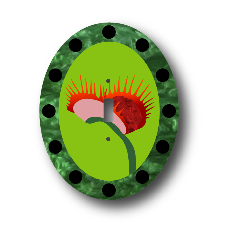 Audrey II Light Switch Cover