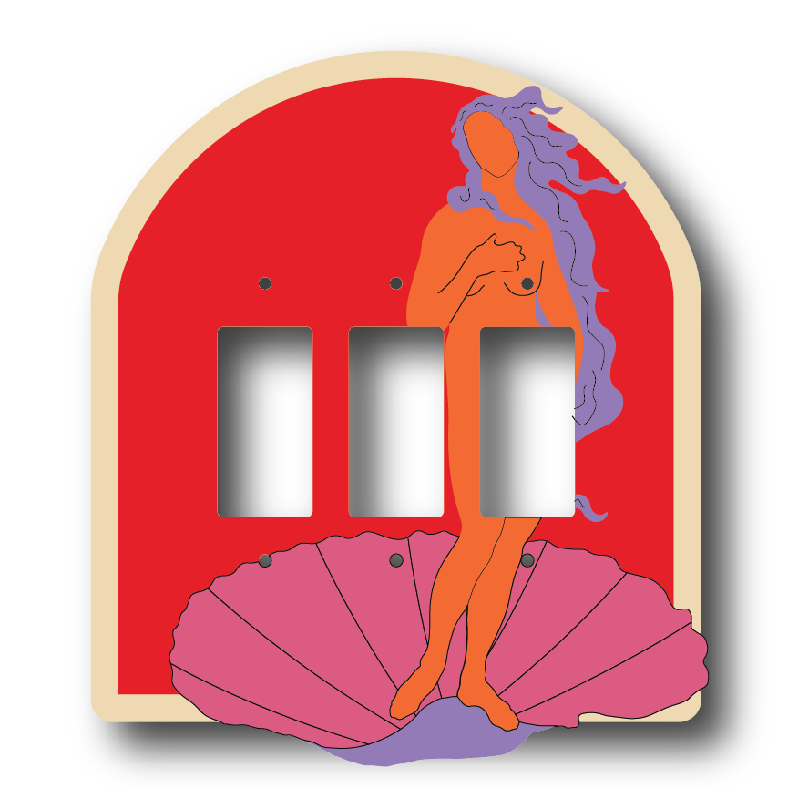 Birth of Venus Light Switch Cover