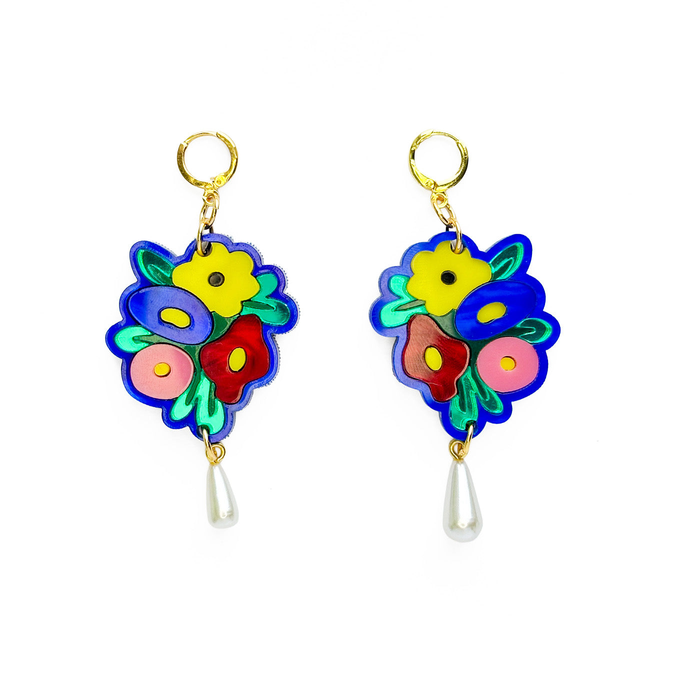 Flower Bouquet Earrings