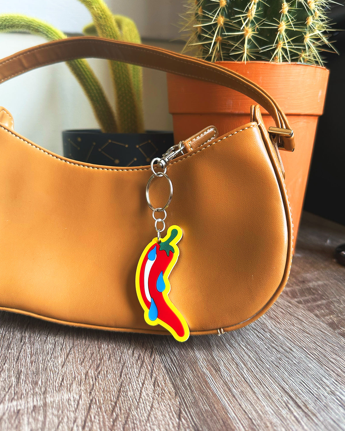 Chili Pepper Bag Charm