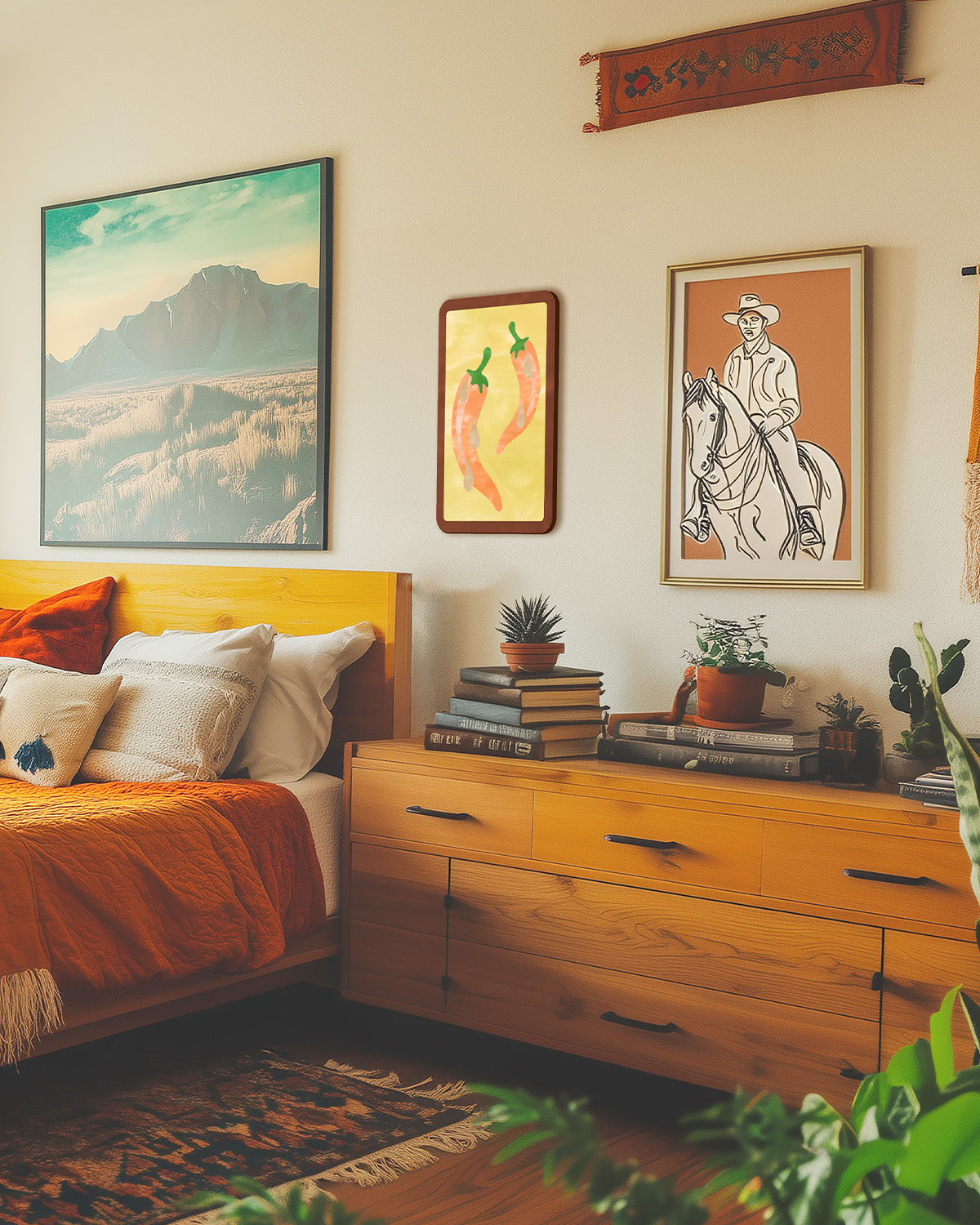 Chili Pepper Wall Art
