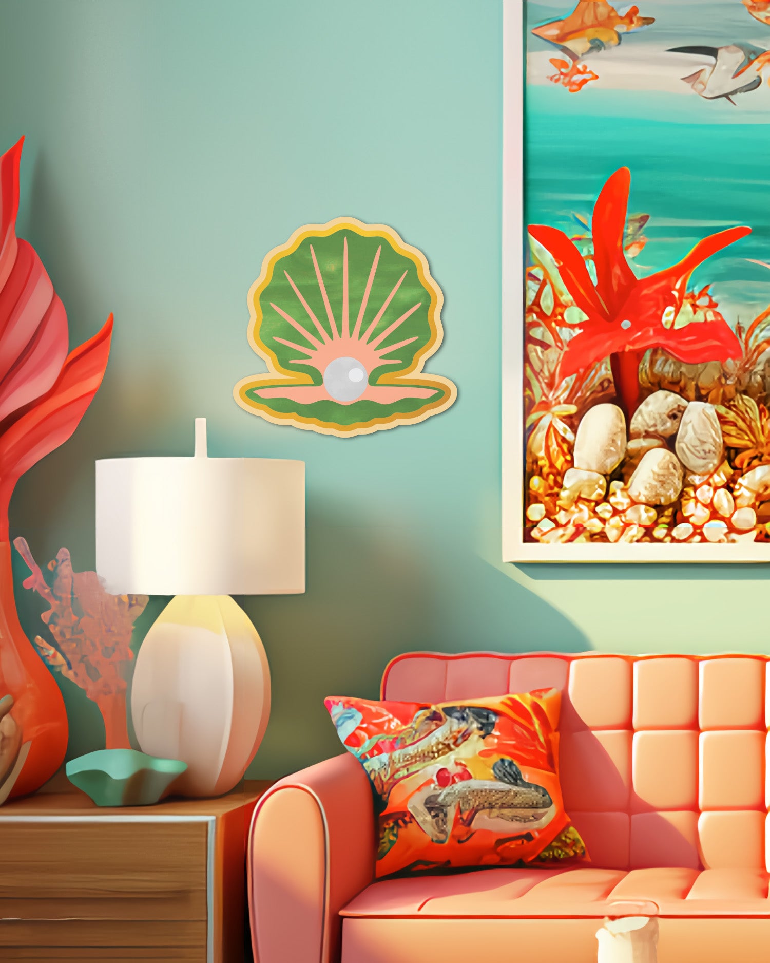 Clam Wall Art