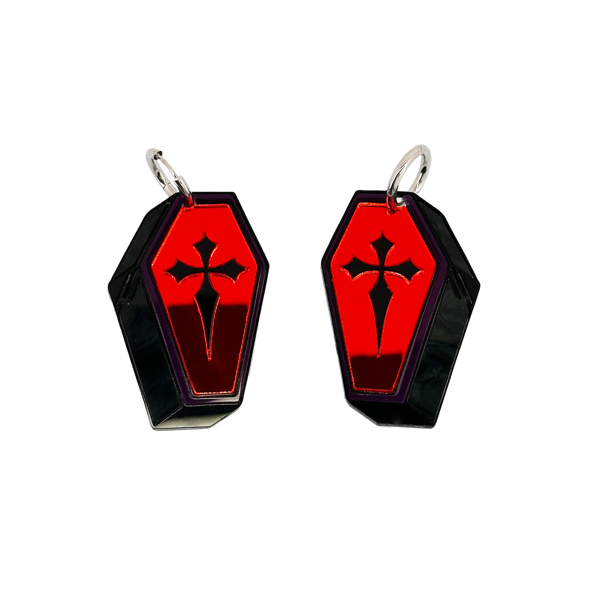 Coffin Earrings