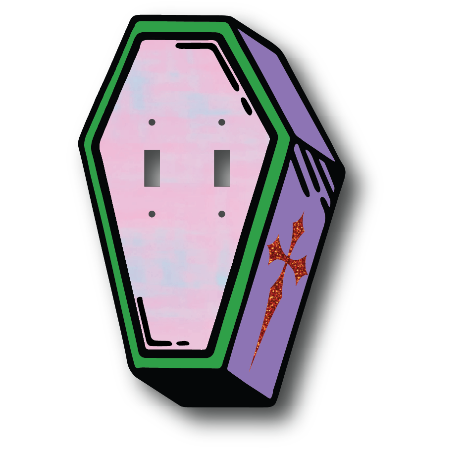 Coffin Light Switch Cover