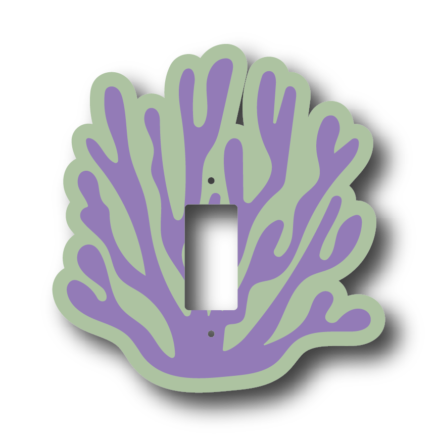 MindFlowers Coral Reef Light Switch Cover