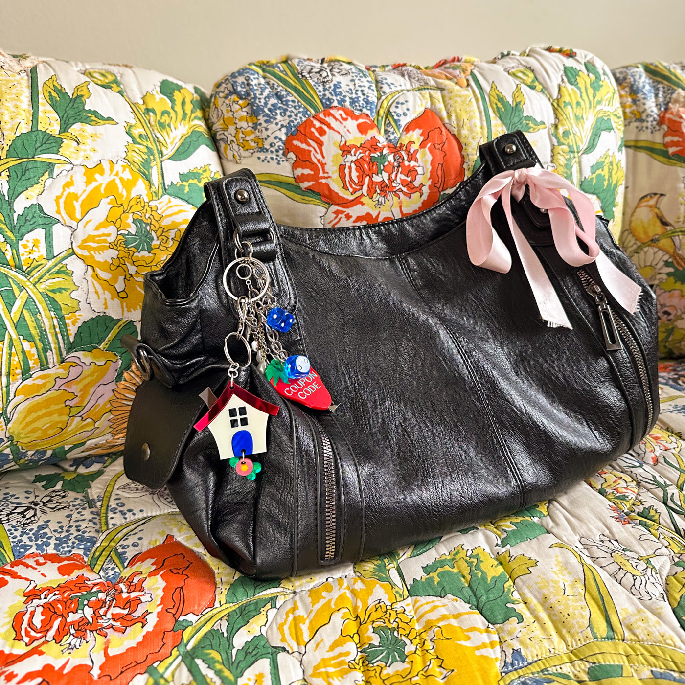 Cottage Bag Charm