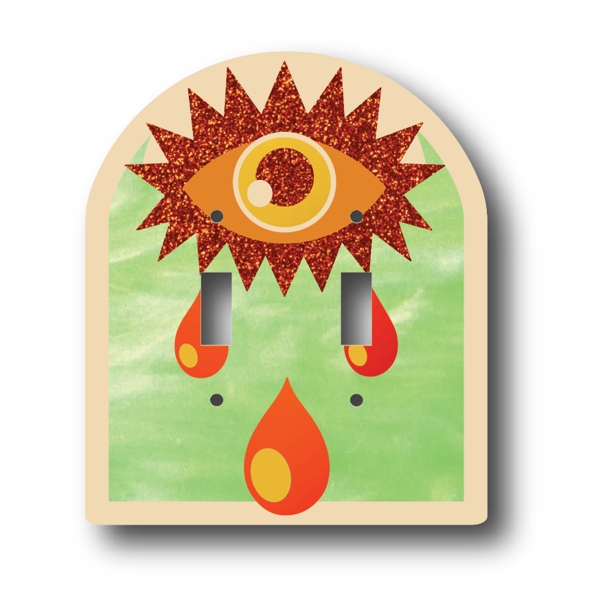 Cry Baby Light Switch Cover