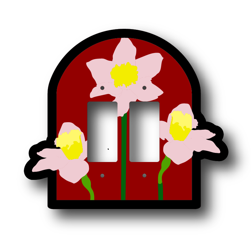 Daffodil Light Switch Cover