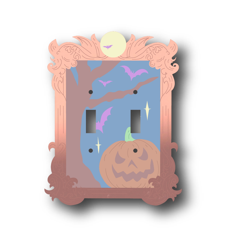 Devil's Night Light Switch Cover