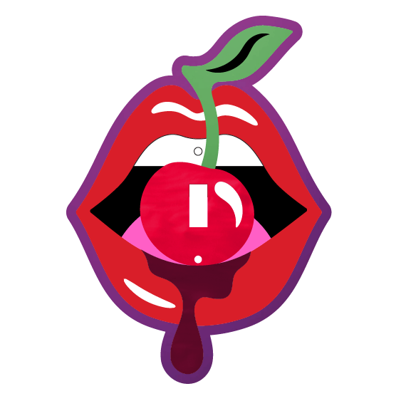 The Dirty Cherry Light Switch Cover