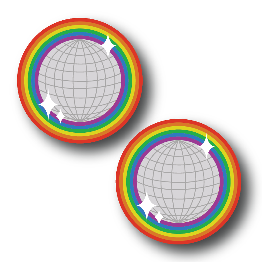 Disco Ball Coasters