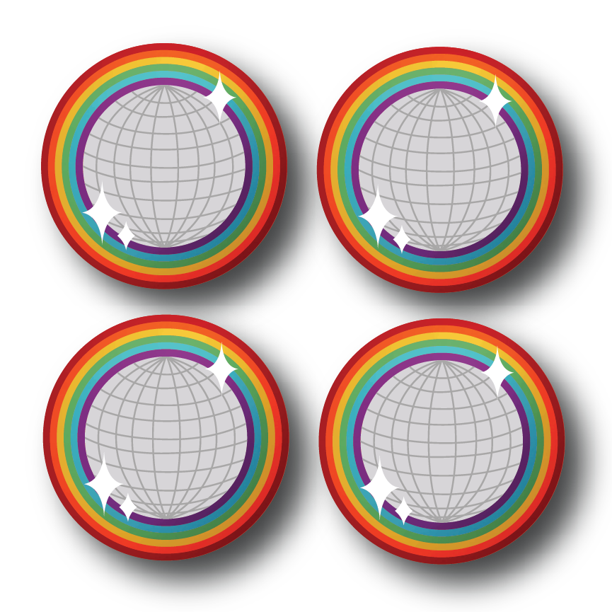Disco Ball Coasters