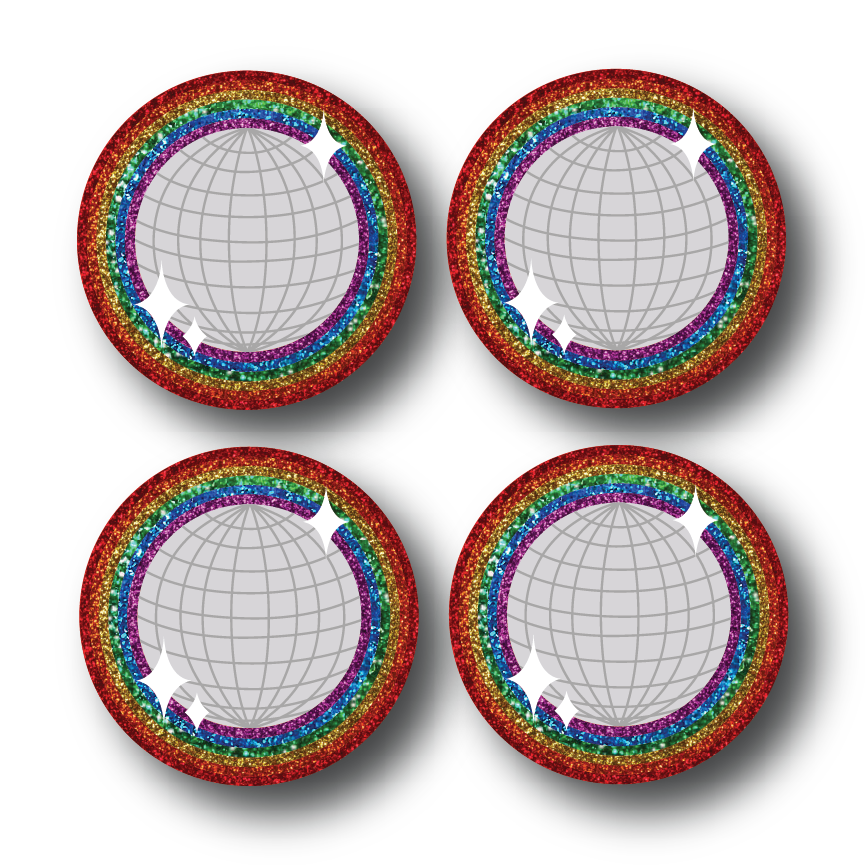 Disco Ball Coasters