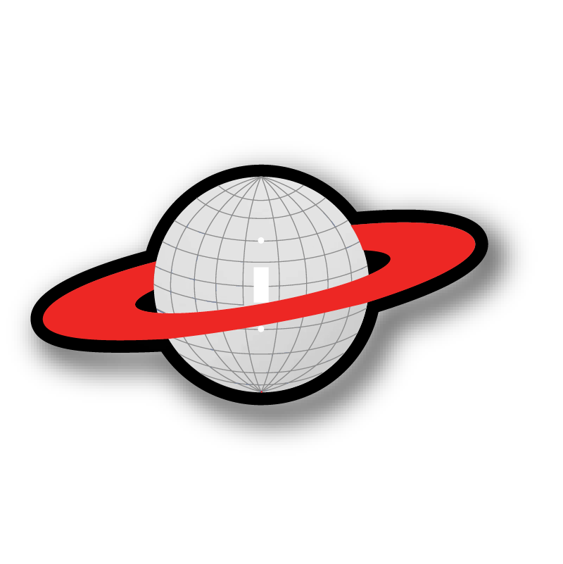 Disco Saturn Light Switch Cover