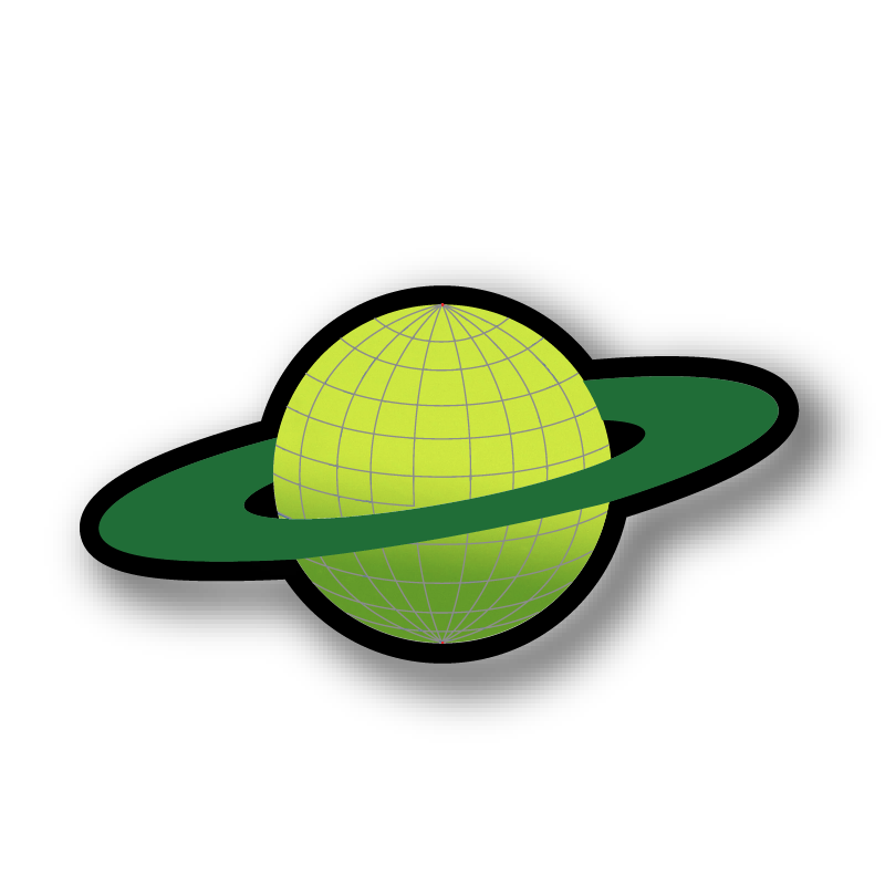 Disco Saturn Wall Art