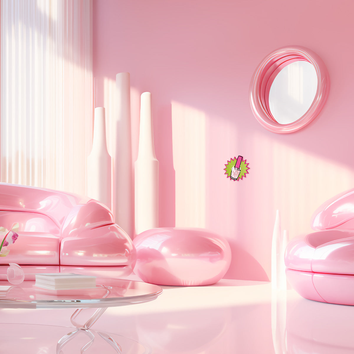 Glam Nail Polish Light Switch Cover