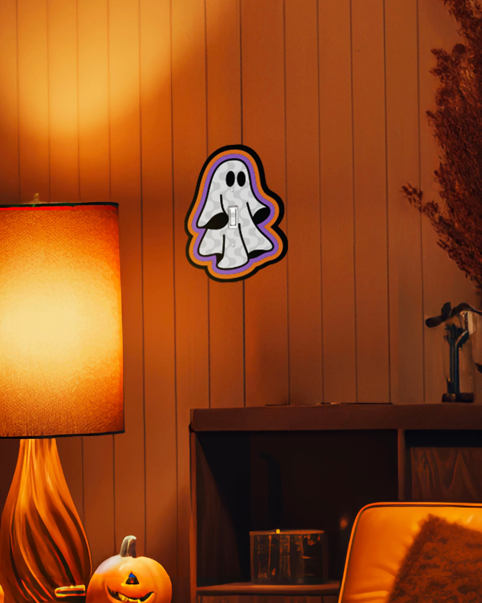 Ghost Light Switch Cover