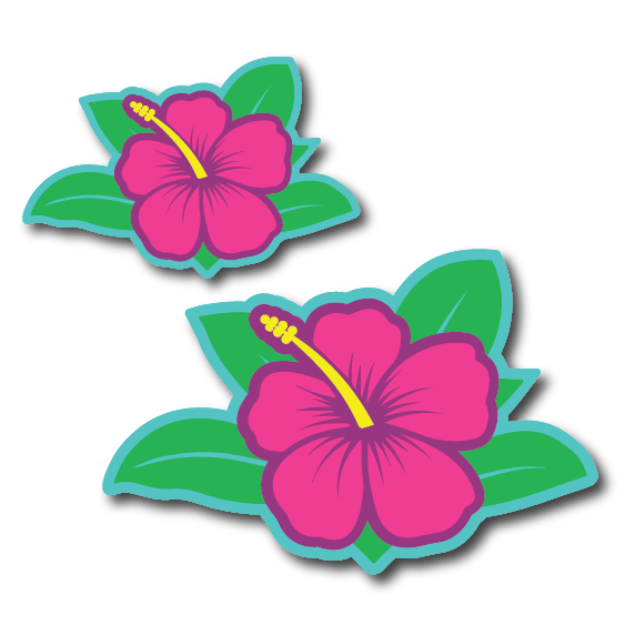 Hibiscus Flower Wall Art