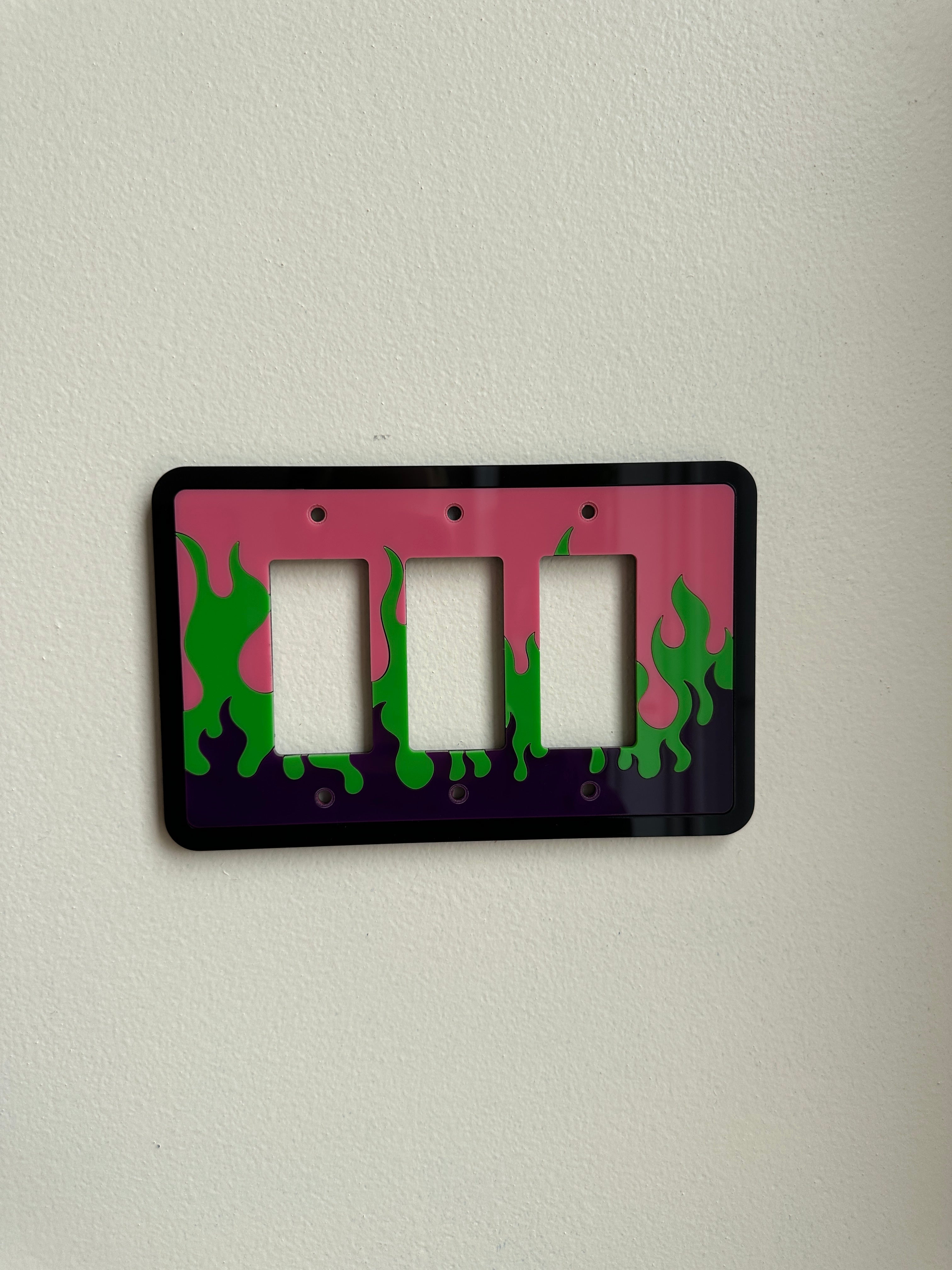 Flaming Light Switch Sample Sale
