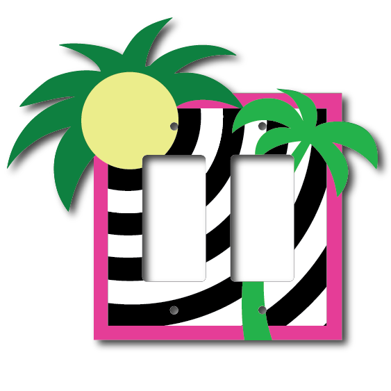Island Sun Light Switch Cover