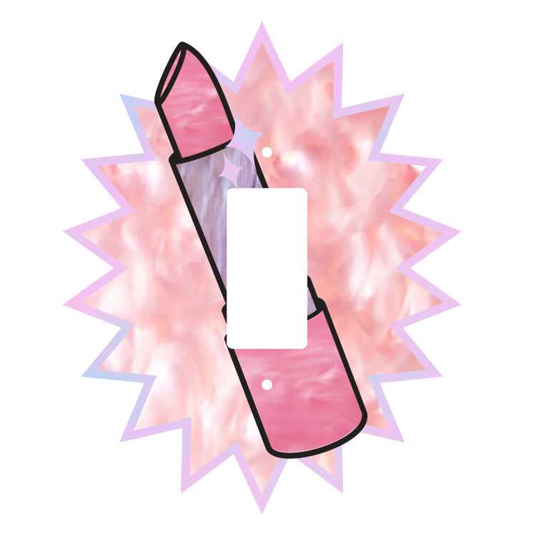 Glam Lipstick Light Switch Cover