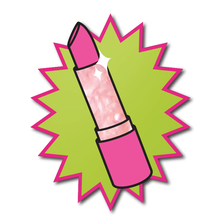 Glam Lipstick Wall Art