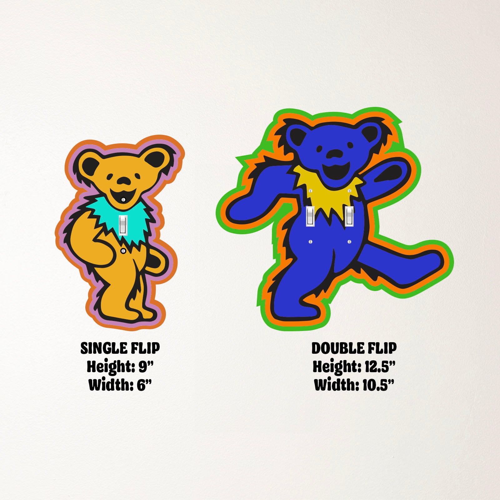 Marching Bear Light Switch Cover