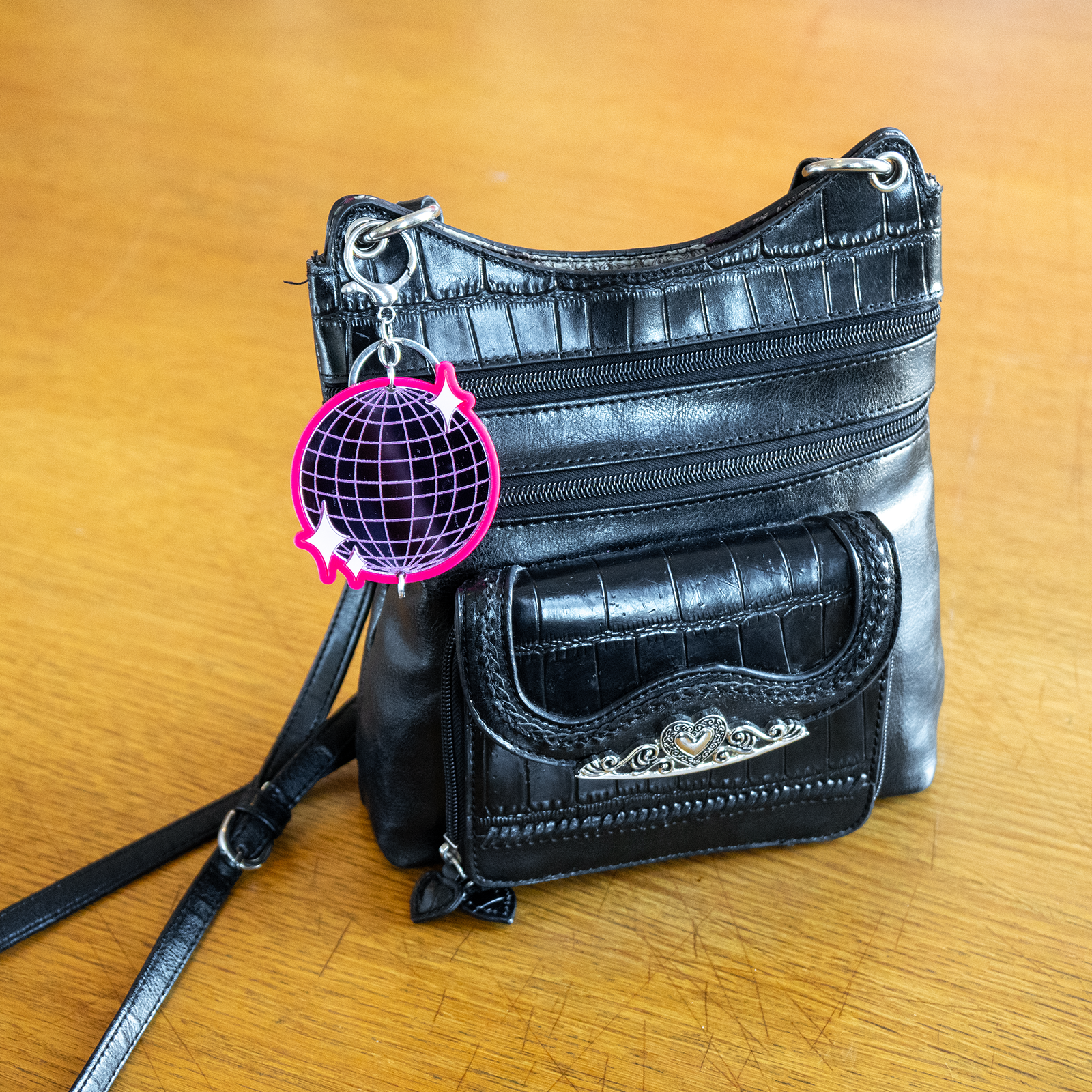 Disco Ball Bag Charm