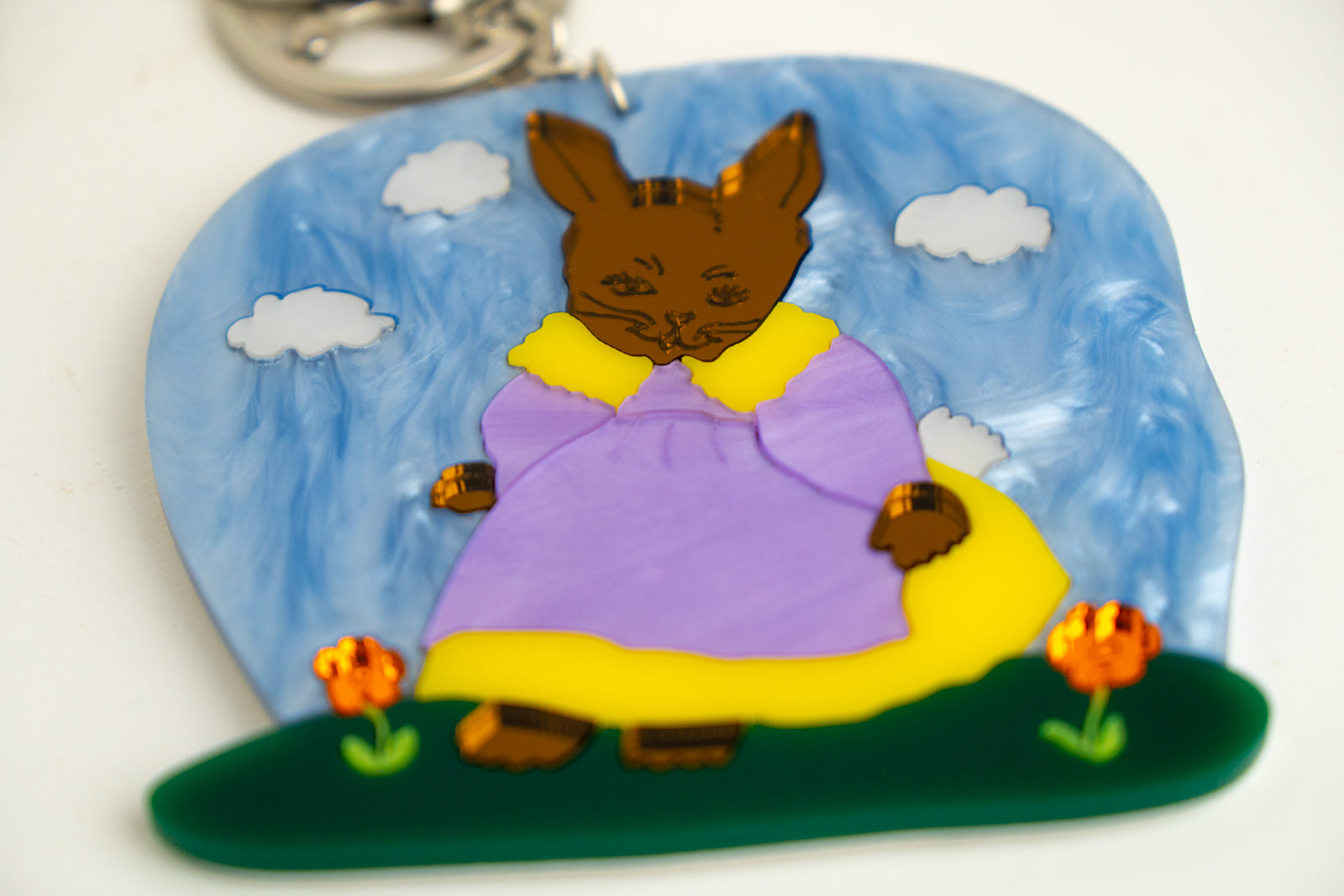 Mrs.Bunny Bag Charm