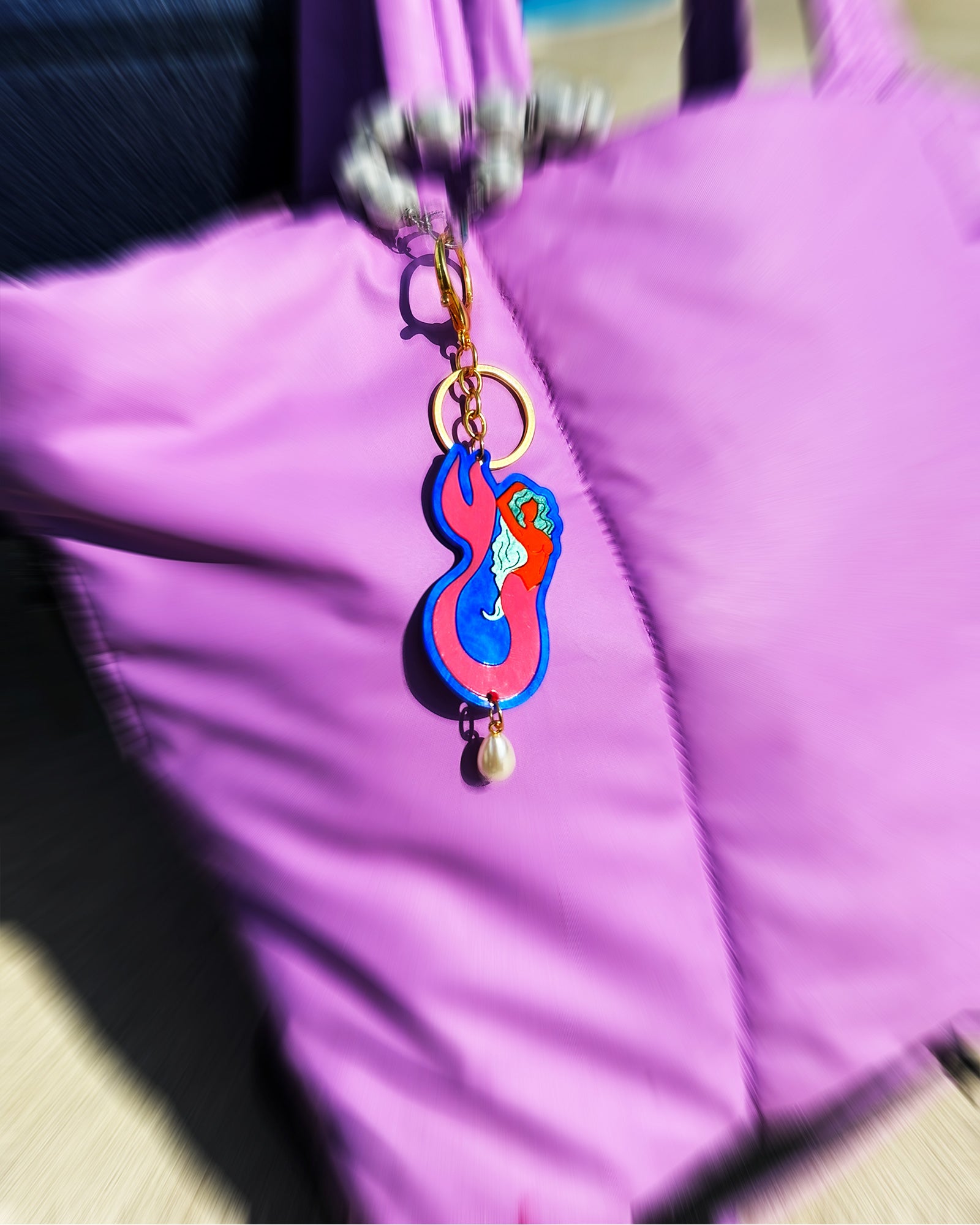Mermaid Bag Charm