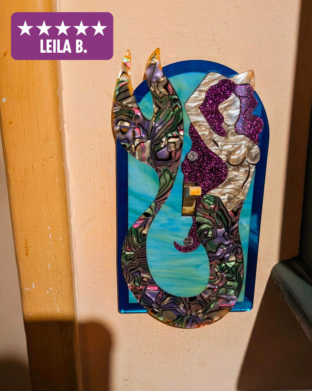 Mermaid Light Switch Cover