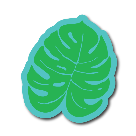monstera wall art MindFlowers: Monstera Leaf Wall Art