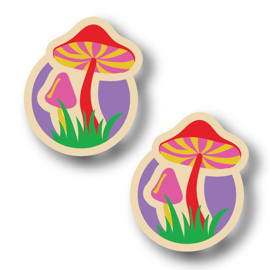 Mushroom Coasters