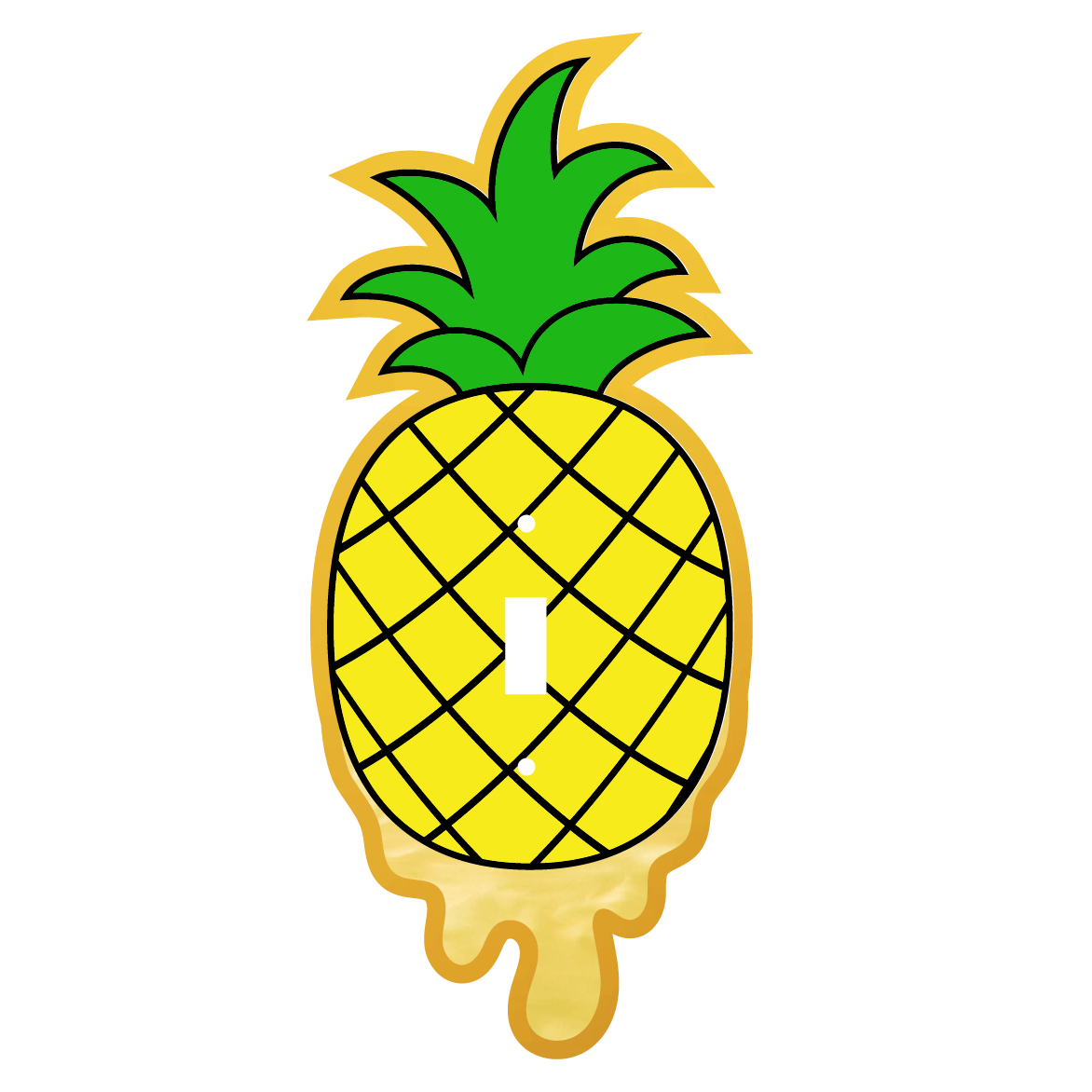 The Pineapple Light Switch Cover