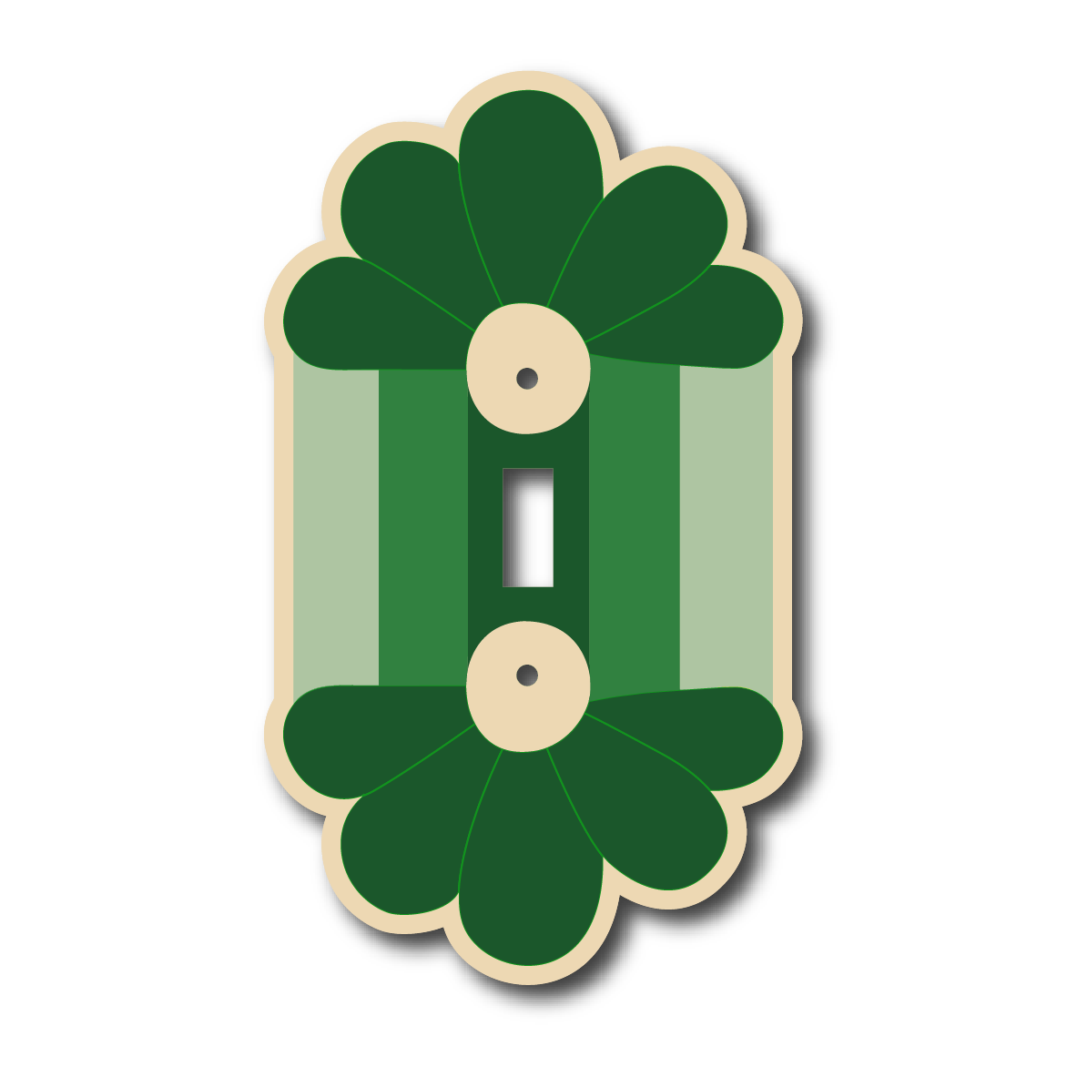Plantasia Light Switch Cover