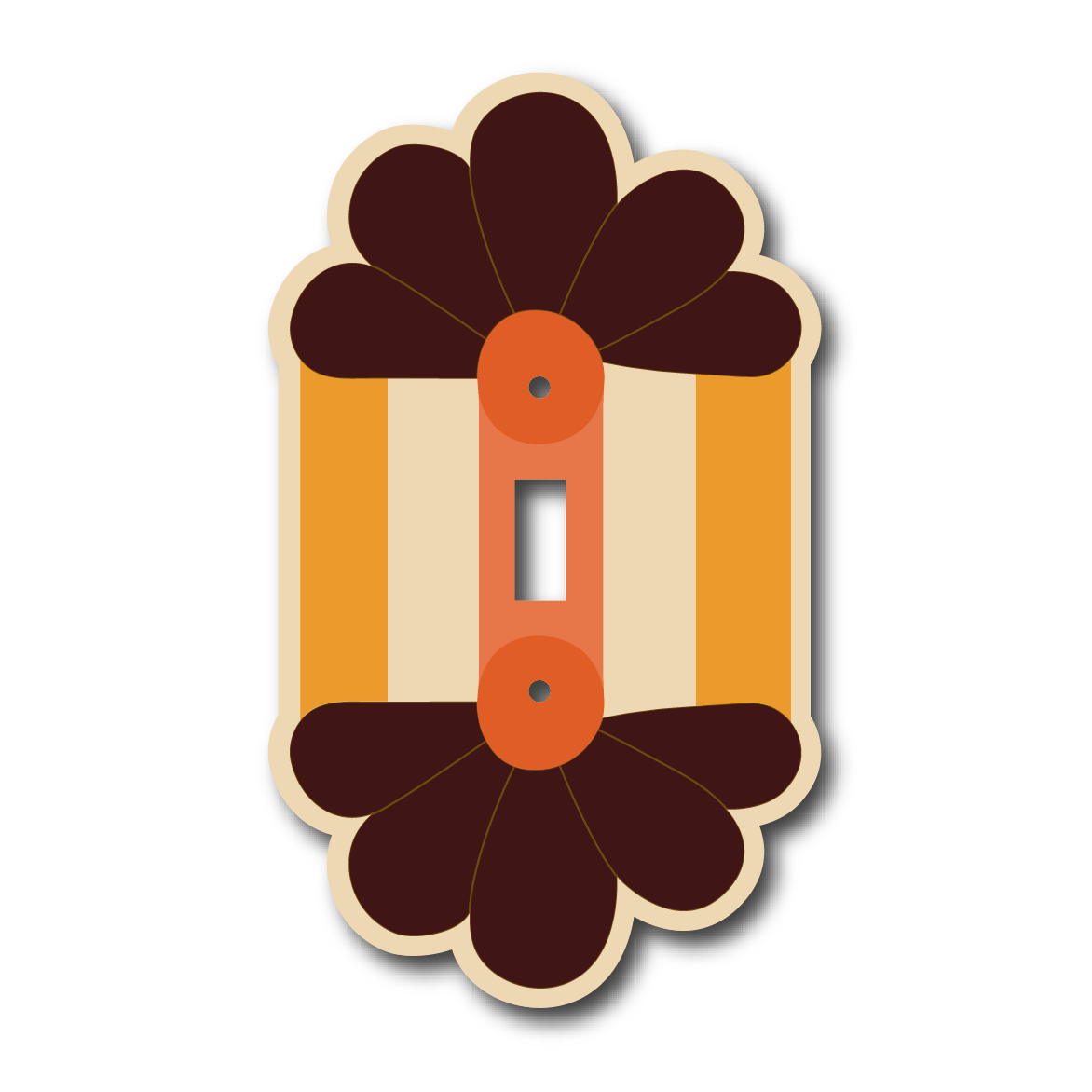 Plantasia Light Switch Cover