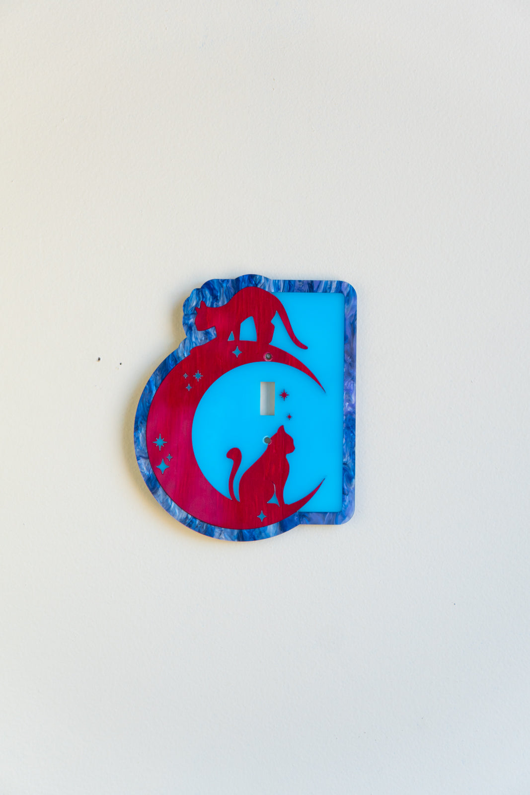 Single Blue Glow Meow At The Moon Switch Sample