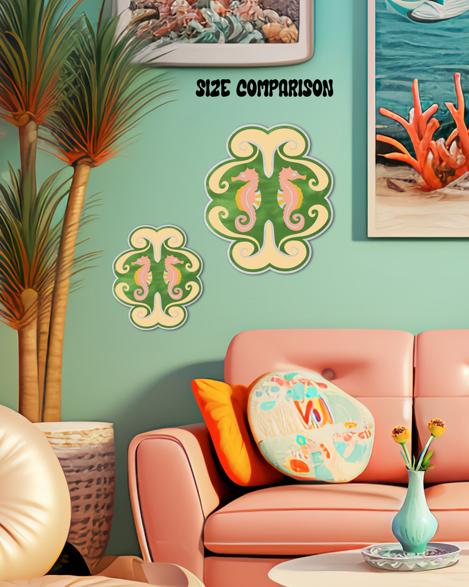 Seahorse Haven Wall Art