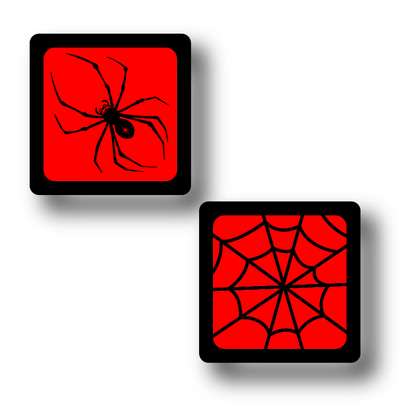 Silken Snare Coasters