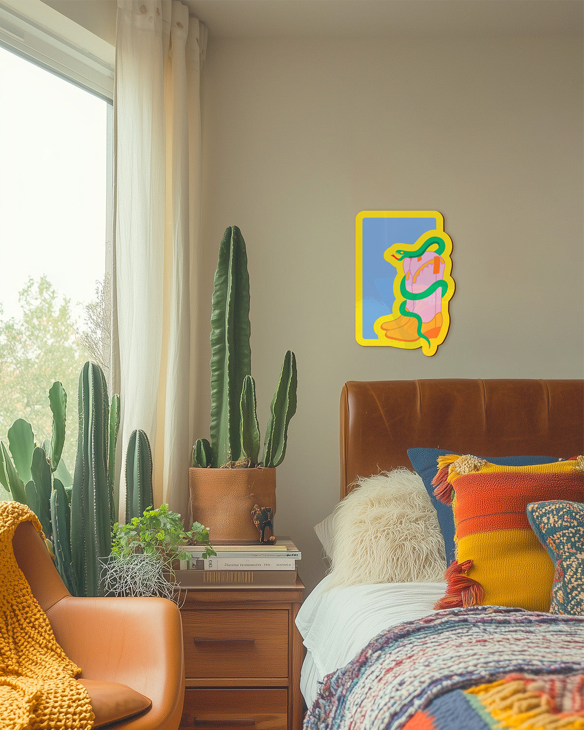Snake In My Boot Wall Art