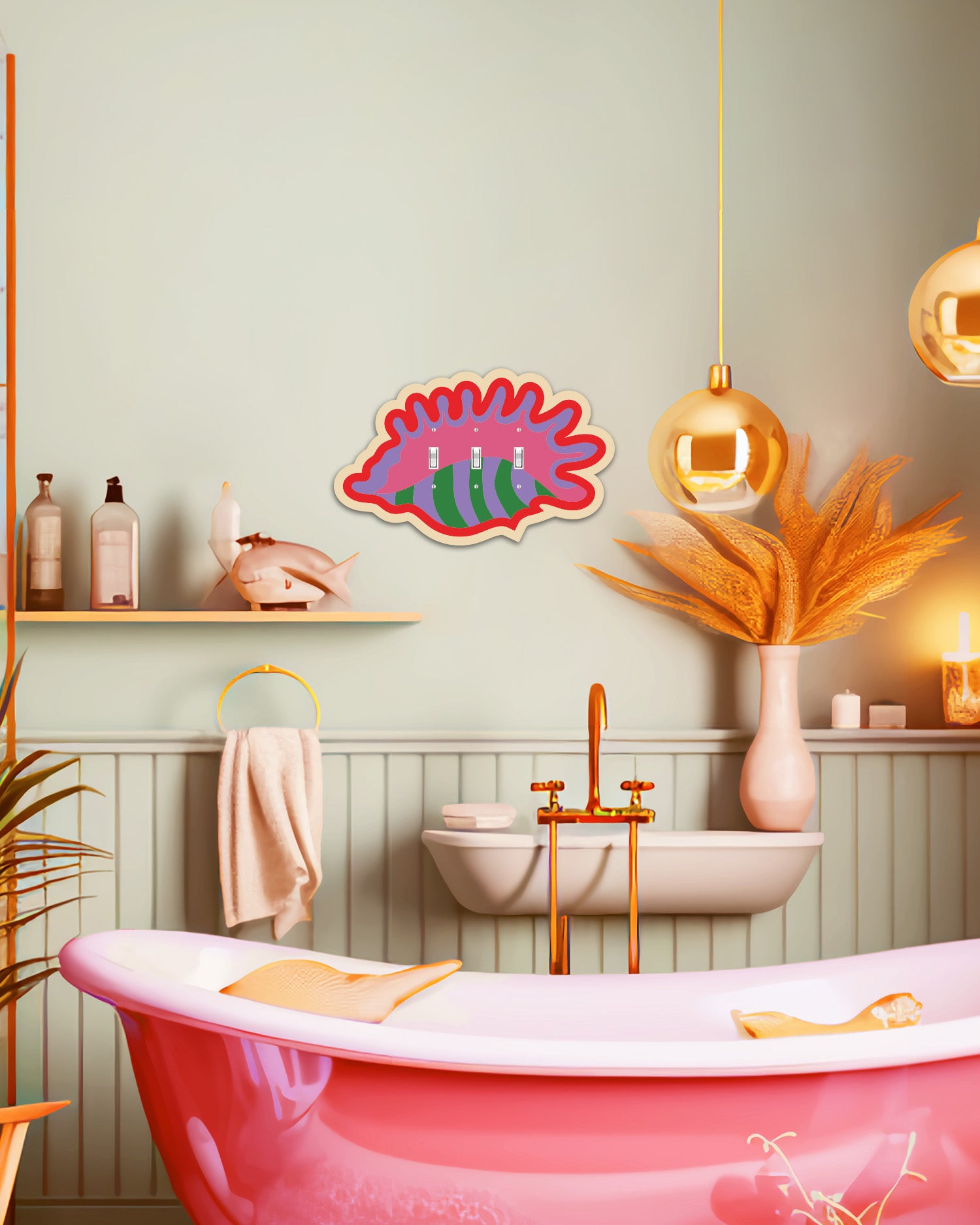 Conch Shell Light Switch Cover