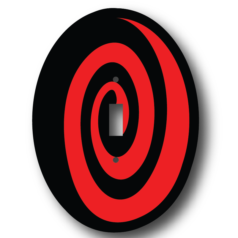 Spiral Light Switch Cover