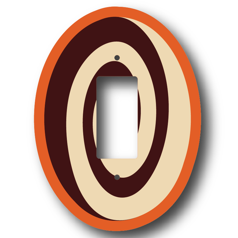 Spiral Light Switch Cover